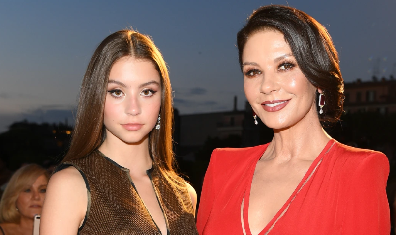 Catherine Zeta-Jones and Carys Zeta Douglas