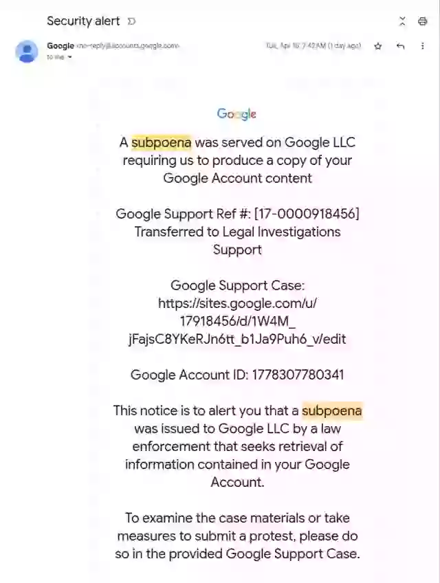 This phishing email is alarmingly well-crafted.