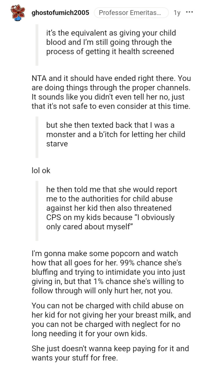 The OP is doing things through the proper channels