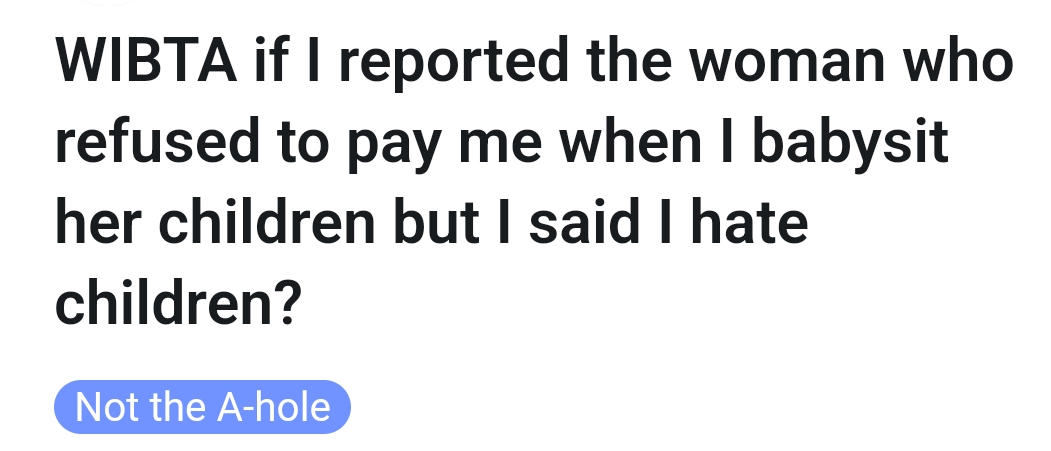 And here's the headline