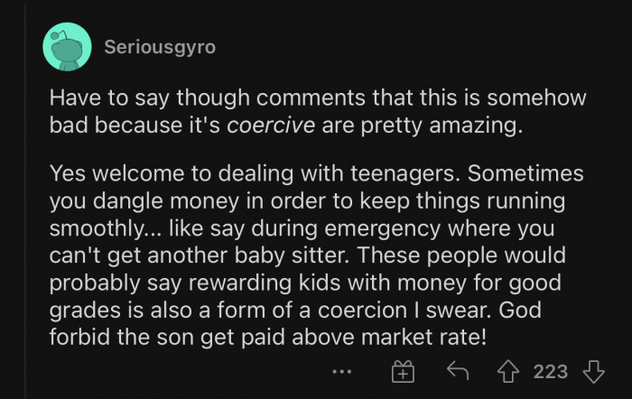 Dealing with teenagers is hard.