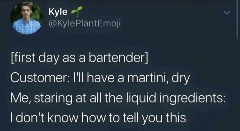 35. There are no dry ingredients