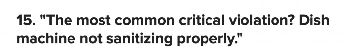 I cannot believe we have to make this a PSA, but here we go: You have to deep clean and sanitize your restaurant's dishwasher.