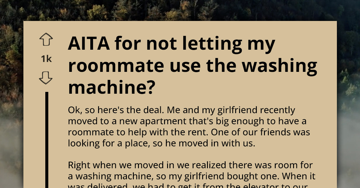 After Weeks Of Misusing Shared Washer, Roommate Gets Hit With A Full Laundry Ban