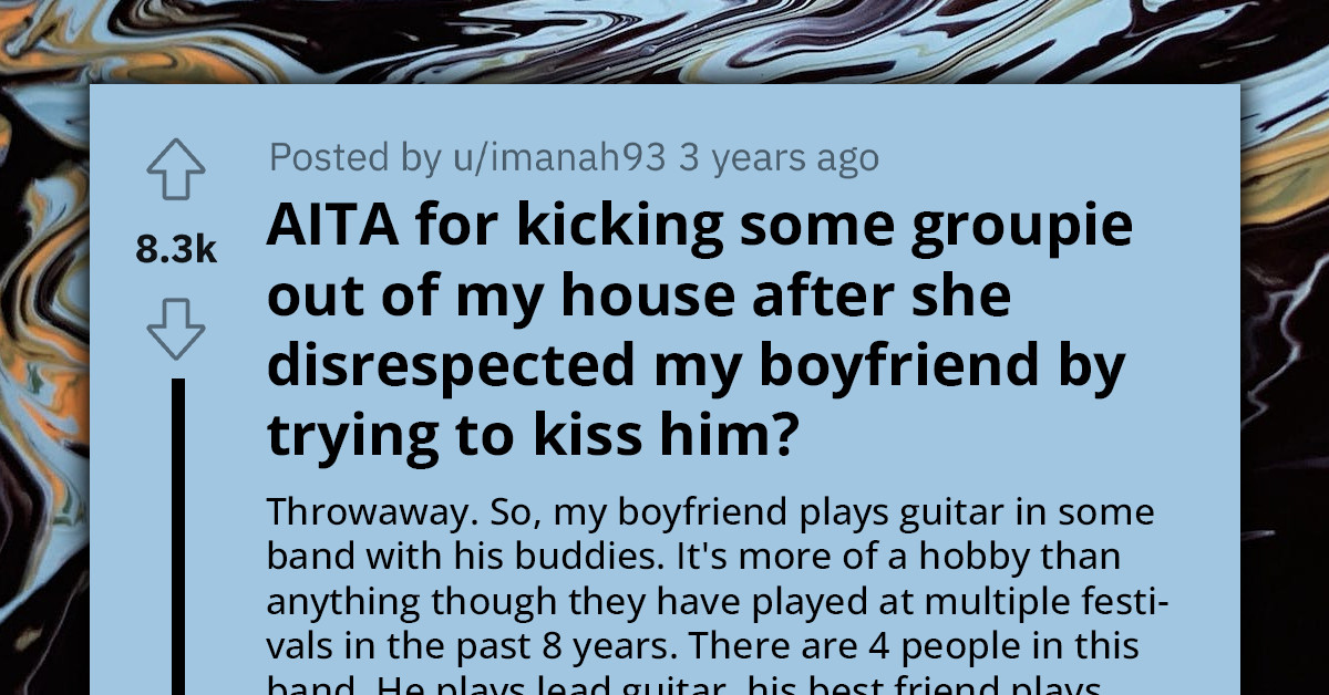 Woman Afraid She Might Break Up Boyfriend's Band by Prohibiting the Drummer from Bringing Sexually Aggressive Groupies to Rehearsals