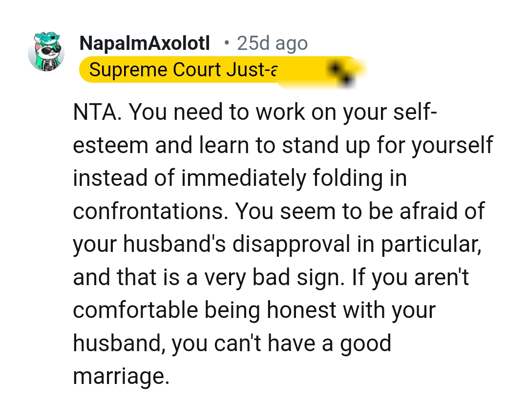 We've gathered some of the most upvoted comments from other Redditors for you to read through below