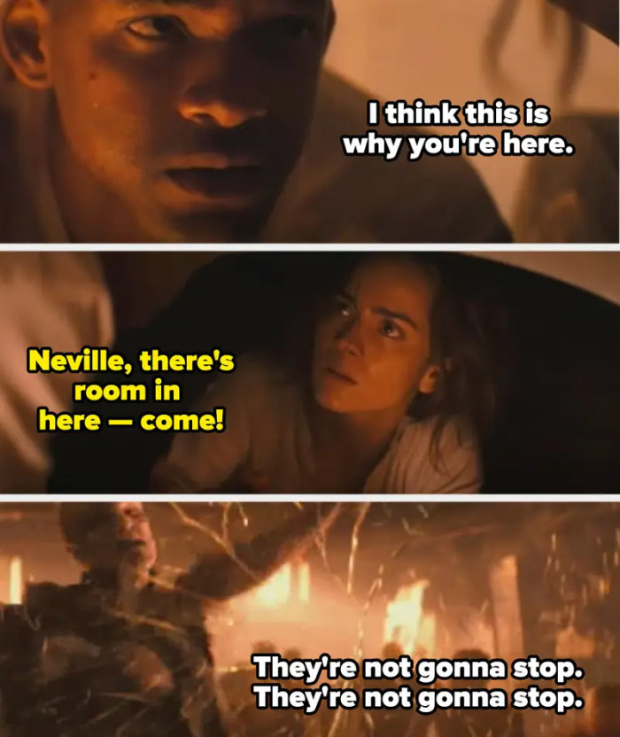 7. I Am Legend (2007) has a totally dissatisfying ending