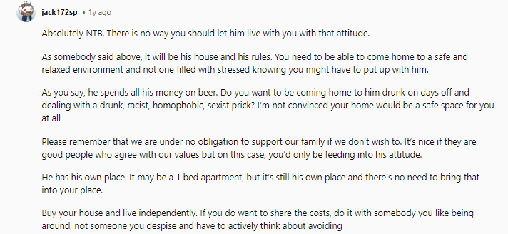 NTB and stand your ground.