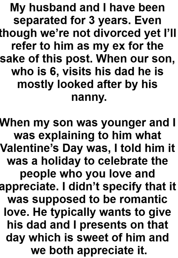 The OP kicks off her story...