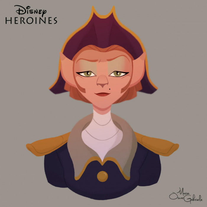 Heroine: Captain Amelia (Treasure Planet)