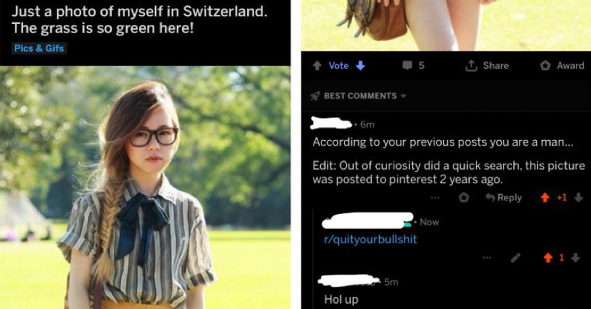 This Man Pretended To Be A Girl On Vacation, But It Backfired Spectacularly