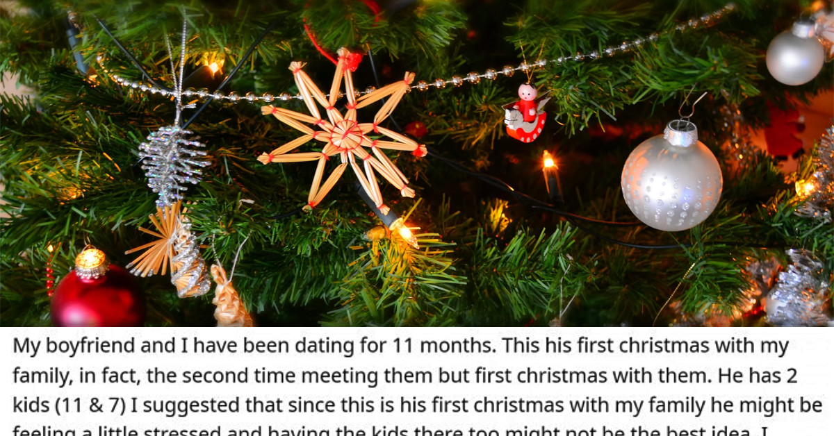 Redditor Wants Her BF To Cancel His Once-In-Two-Years Christmas With His Kids So He Could Celebrate The Holidays With Her Family, Wonders Why He Is Mad