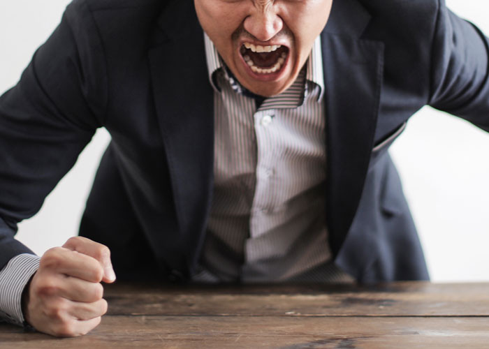 But he couldn't exactly blame anyone else because it was his fault in the first place.