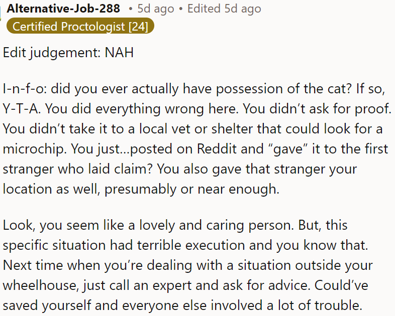 Seek expert advice when dealing with unfamiliar situations to avoid complications.