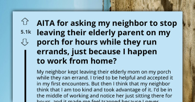 A Neighbor Thought They Were Helping, But Ended Up Feeling Trapped Caring For Someone Else’s Parent