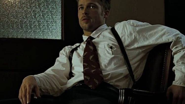 Because Brad Pitt turned out to be an ideal choice for the role