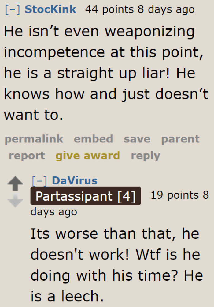 The OP needs to run far, far away from this guy.