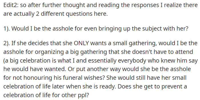 And an additional one: