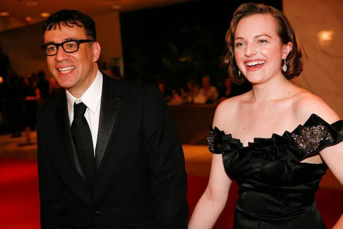 9. Elisabeth Moss and Fred Armisen