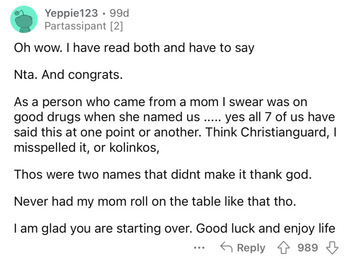 OP deserves to enjoy her life without her family holding her down.