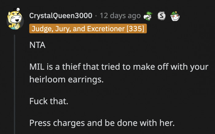 There's no sugarcoating what she did, and she has to face the consequences of her actions