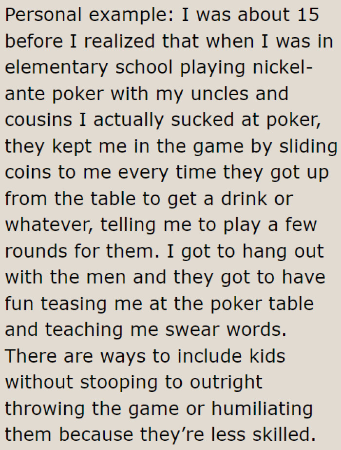 We salute these adults!