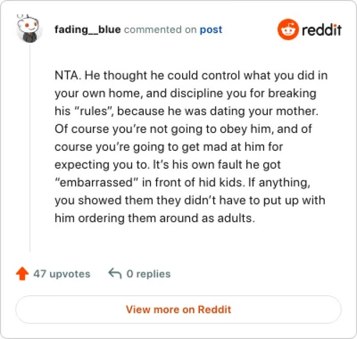 Maybe the kids can learn a lesson or two from this situation.