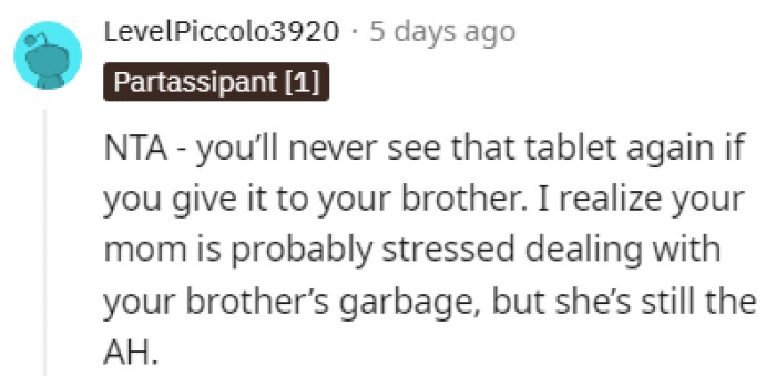 Never seeing it again