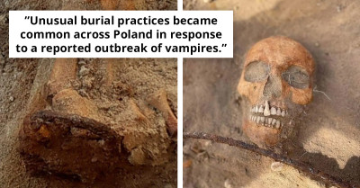 Archaeologists Unearth ‘Real-Life Vampire,’ And The 350-Year-Old Skeleton Has A Grim Story To Tell