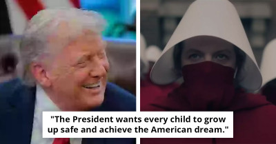 Trump's Bizarre Baby Incentive Has People Drawing Terrifying Parallels