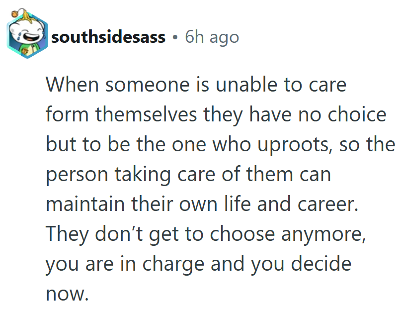 Basically, Dad lost his vote. Caretaker’s rules apply from here on out.