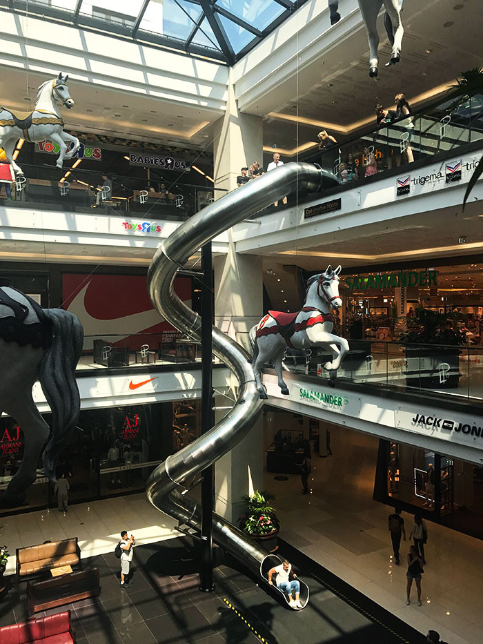 11. Slide Adventure at the Berlin Mall