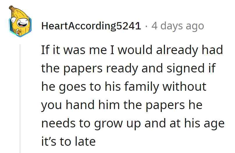 Time for him to catch up with the calendar...