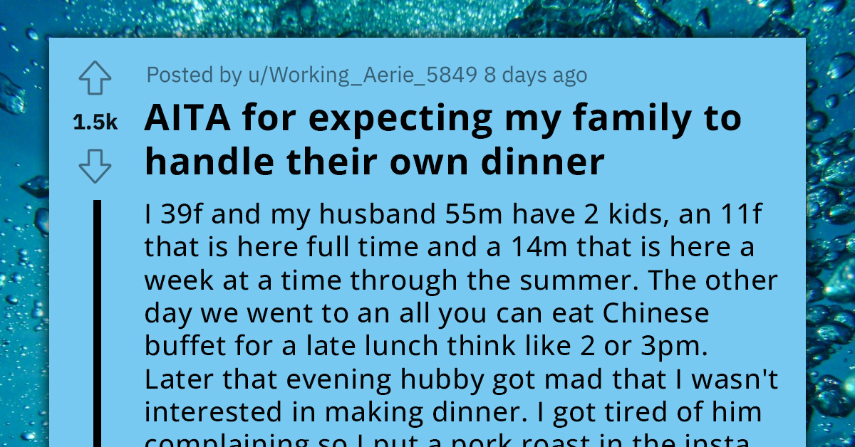 Couple Gets Into Heated Argument As Wife Challenges Husband's Traditional Views That Woman Must Cook For Family