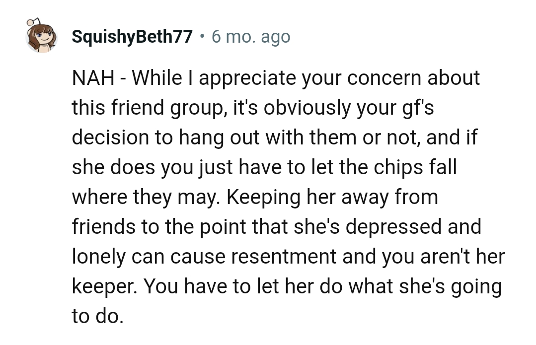 She Is Now Depressed and Lonely