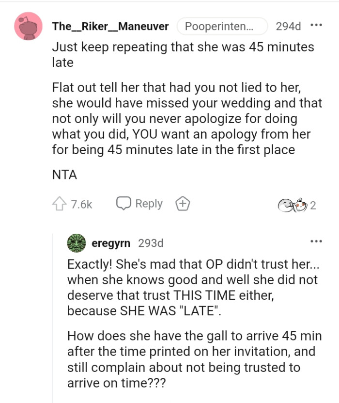 The OP won't apologize for doing what he did