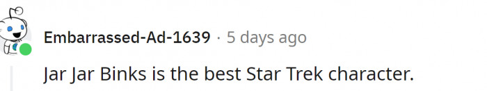 We have some extremists here: