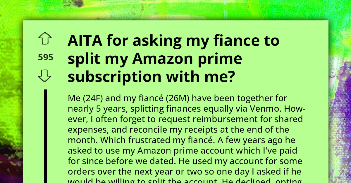 Redditor Finds Herself in a Predicament with Her Fiancé Over Sharing of Amazon Prime Subscription