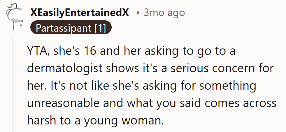 Time for a Dad-to-Dermatologist Referral. It's Called 'Teenage Woes,' Not 'Wash-Face-and-Get-Over-It' Years.