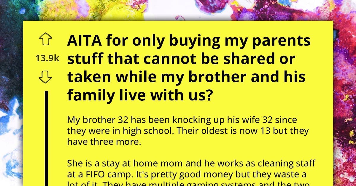 Thieving Brother Goes Ballistic As Sister Crafts Clever Plan To Prevent Him From Continuously Swiping Their Parents' Gifts And Groceries