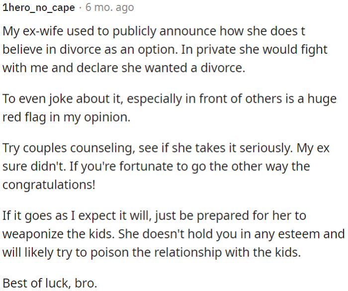 This could be a significant warning sign.