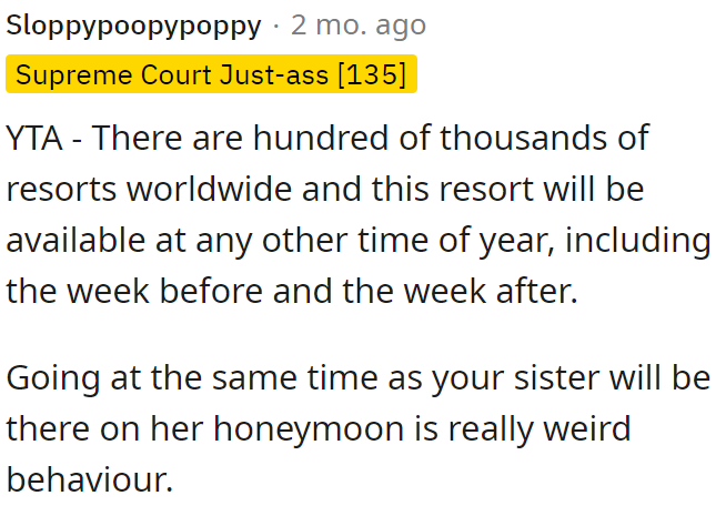 Some say this is really weird behavior.