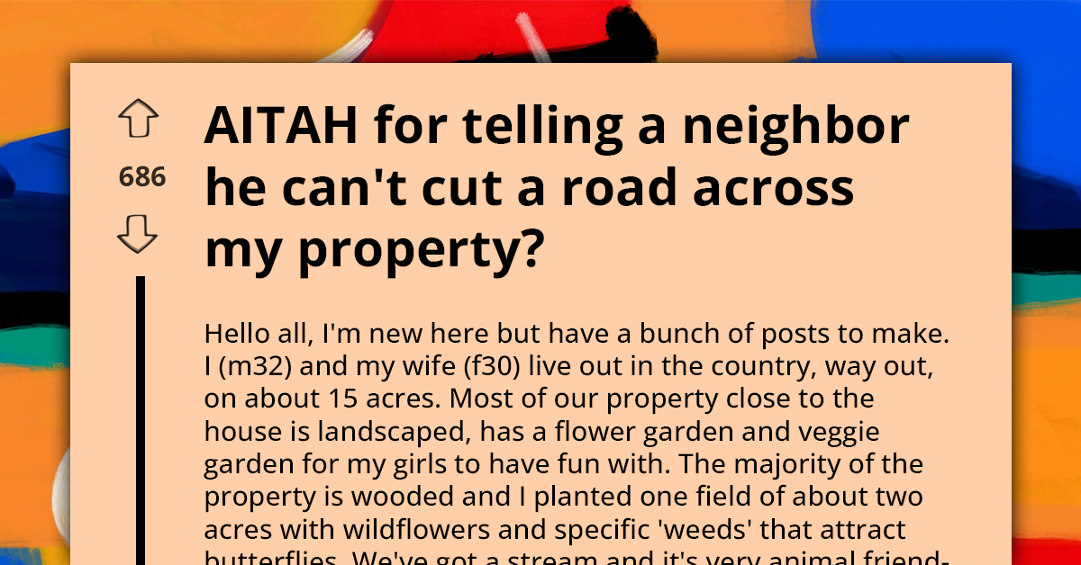 Redditor Having Trouble With Neighbour Who Aims To Claim Part Of Their Property