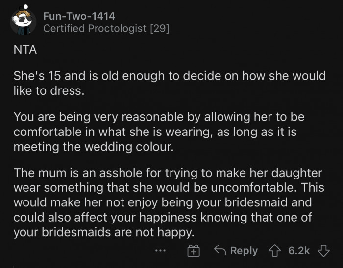 Here's how Reddit users reacted to u/Extreme-Break-6638's dilemma: