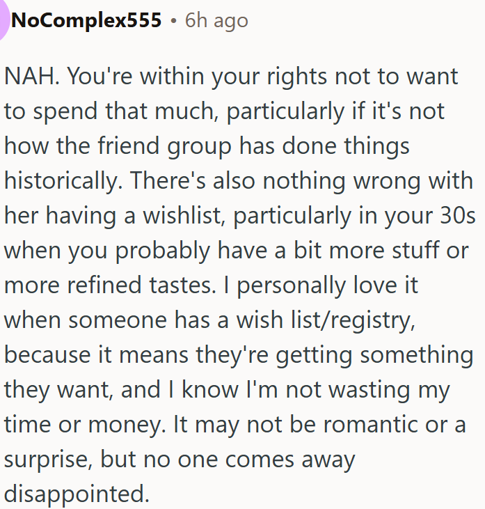 Different Views on Gift Giving Are Fine as Long as Everyone Stays Within Their Comfort Zone.