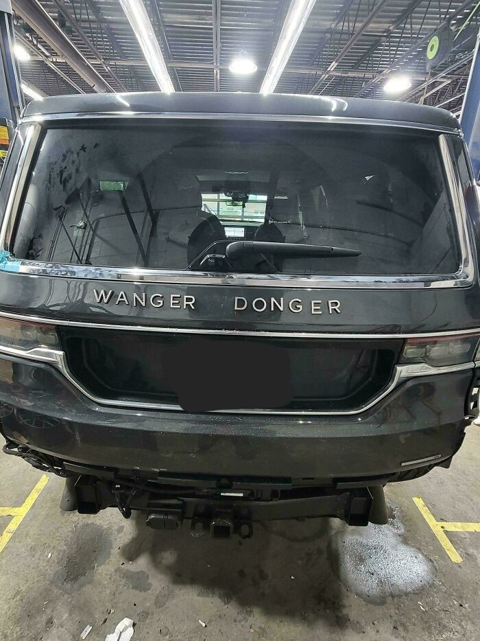 "Wanger Donger Is An Anagram Of Grand Wagoneer"