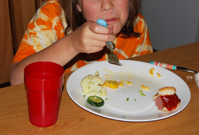 4. Forcing children to clean up their plate.