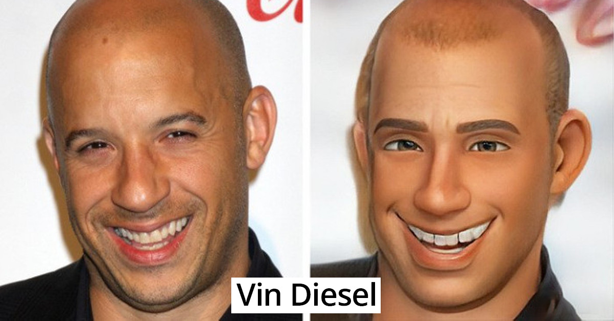 20 Famous Celebrities and How They Would Look If They Were Cartoon Characters