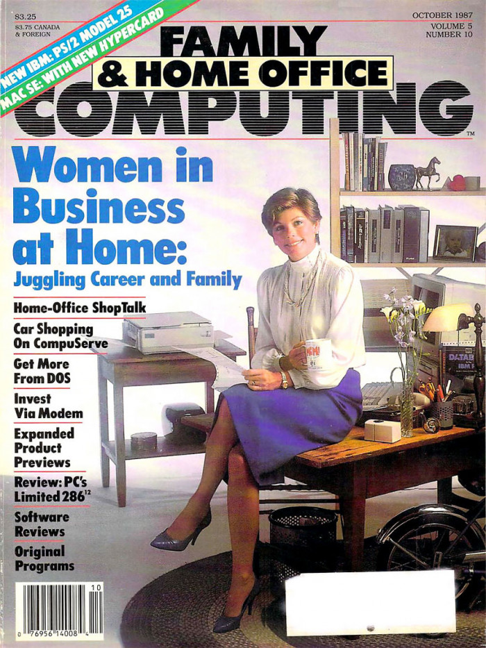 5. There are so many things to take away from this cover, such as the fact that this is yet another girl on the cover, and you can clearly see that IBM was around at that point too.