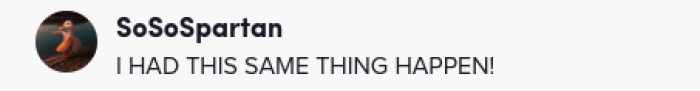 Some comments claimed they had the same situation happen, so what's really going on here?